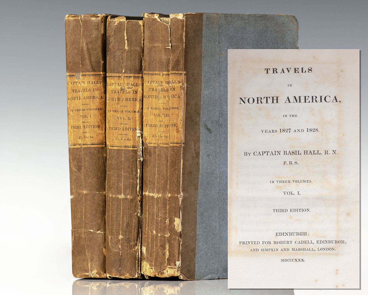 Travels in North America In the Years 1827 and 1828. Raptis