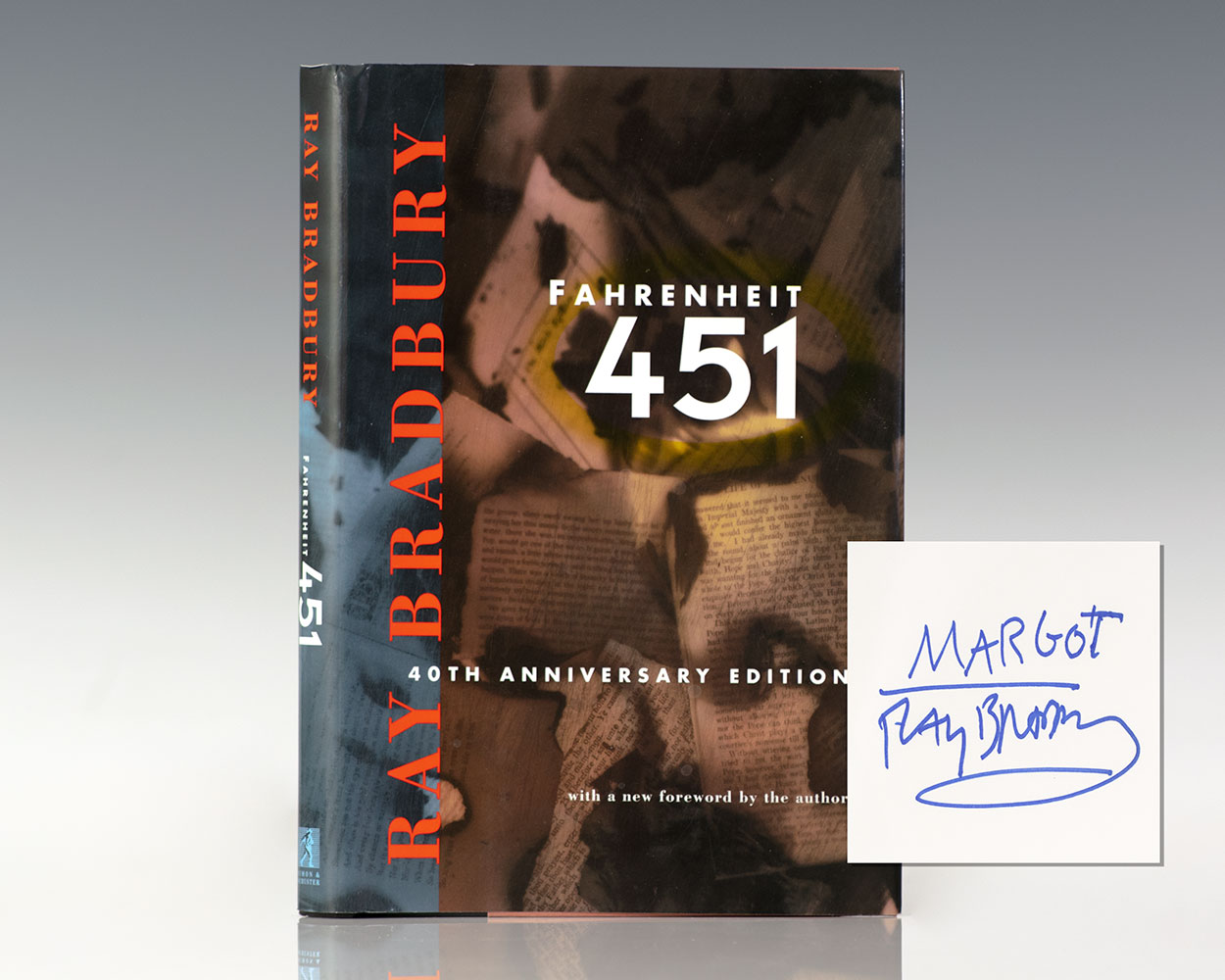 FAHRENHEIT 451 SIGNED, Ray Bradbury