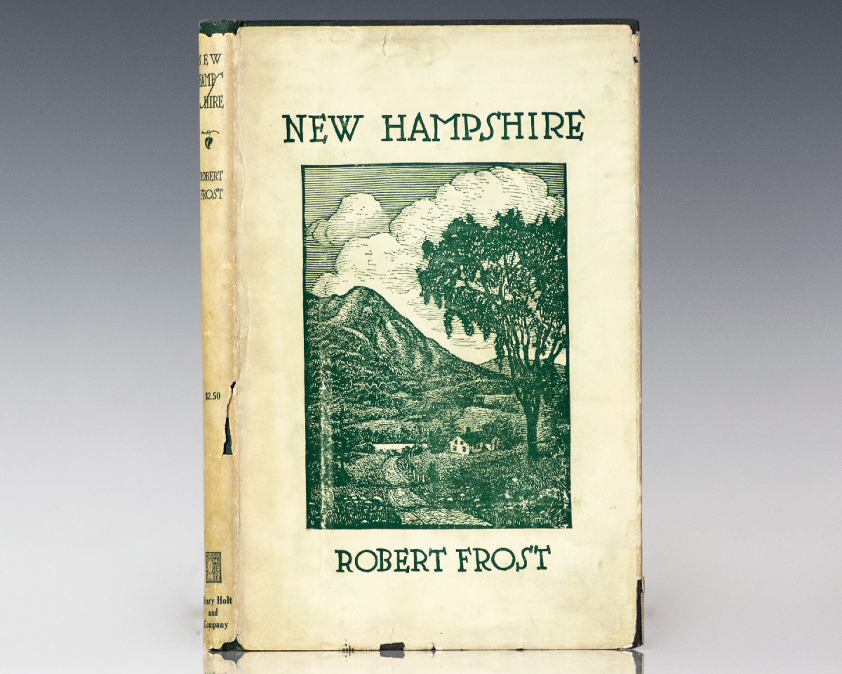 New Hampshire Robert Frost First Edition Signed Dust Jacket