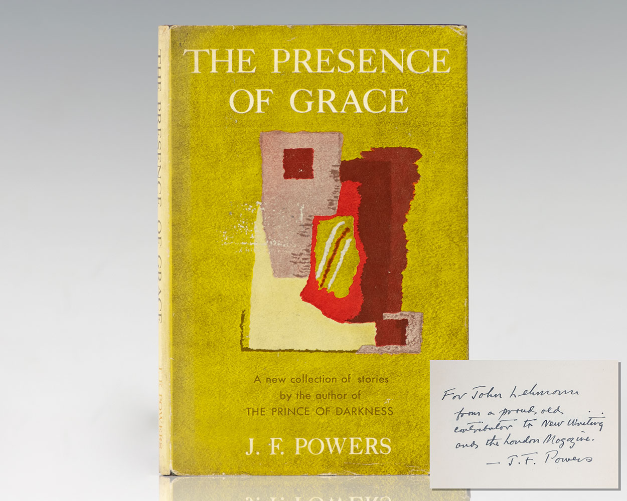 The Presence of Grace. - Raptis Rare Books | Fine Rare and Antiquarian ...