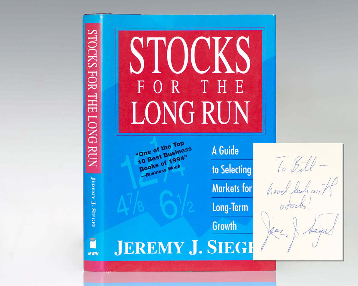 Stocks For The Long Run. - Raptis Rare Books | Fine Rare and