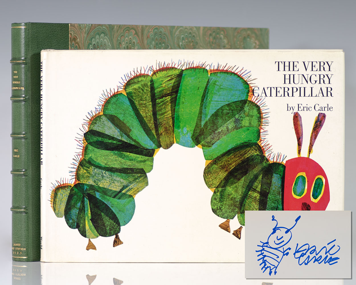 the-very-hungry-caterpillar-eric-carle-first-edition-signed-with-a