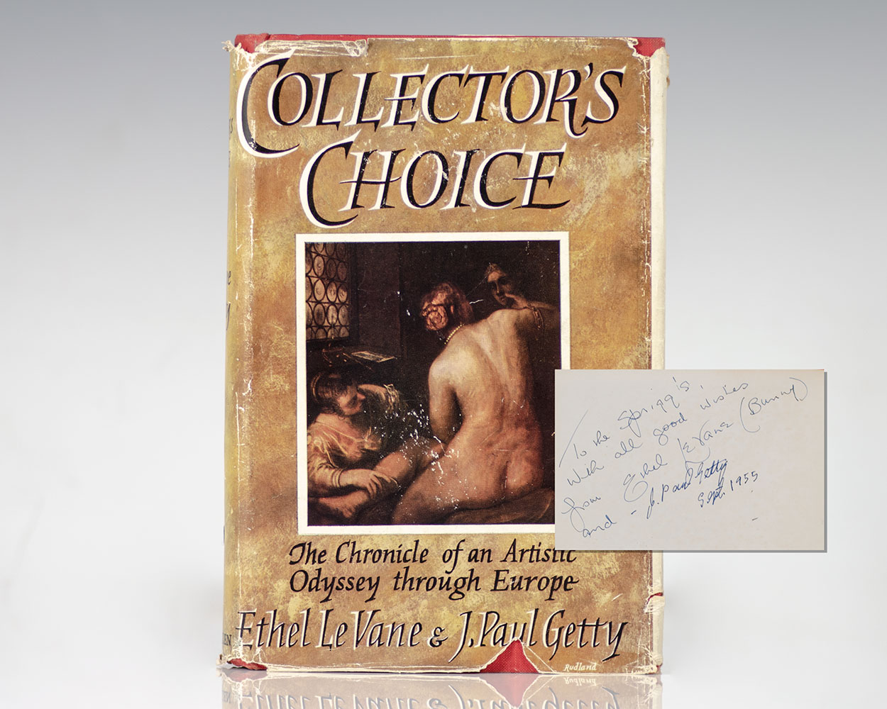 Collector's Choice: The Chronicle of an Artistic Odyssey Through Europe. -  Raptis Rare Books