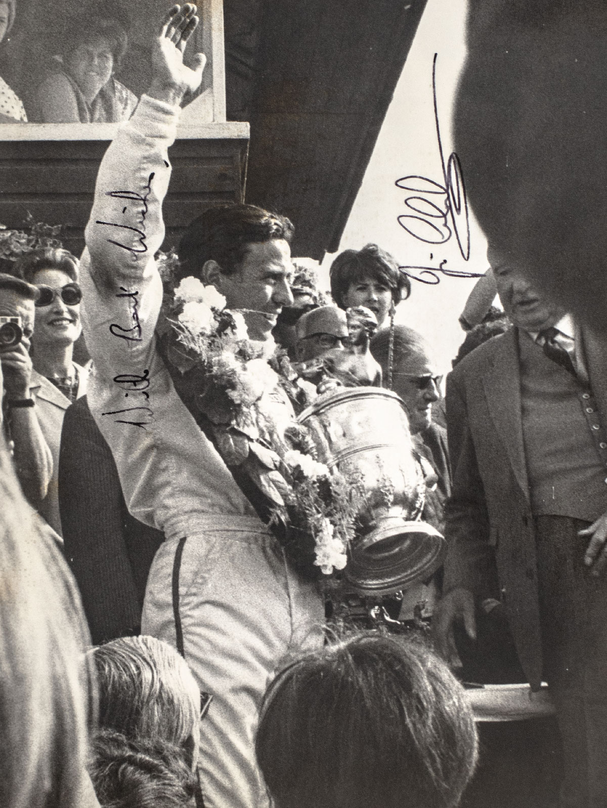 Jim Clark Signed Photograph