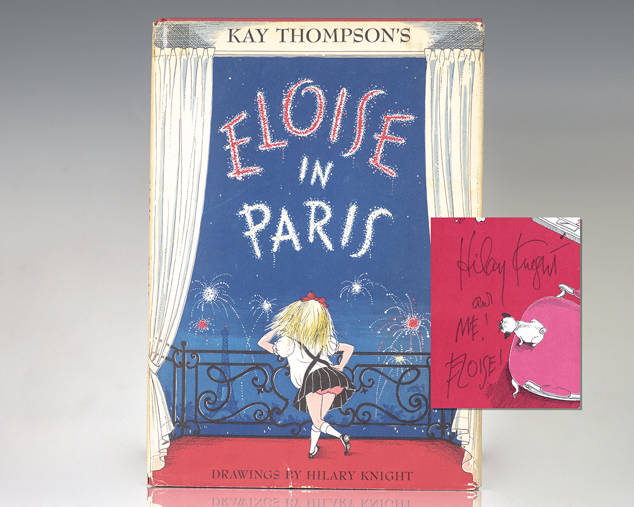 Eloise in Paris Kay Thompson First Edition Hilary Knight Signed