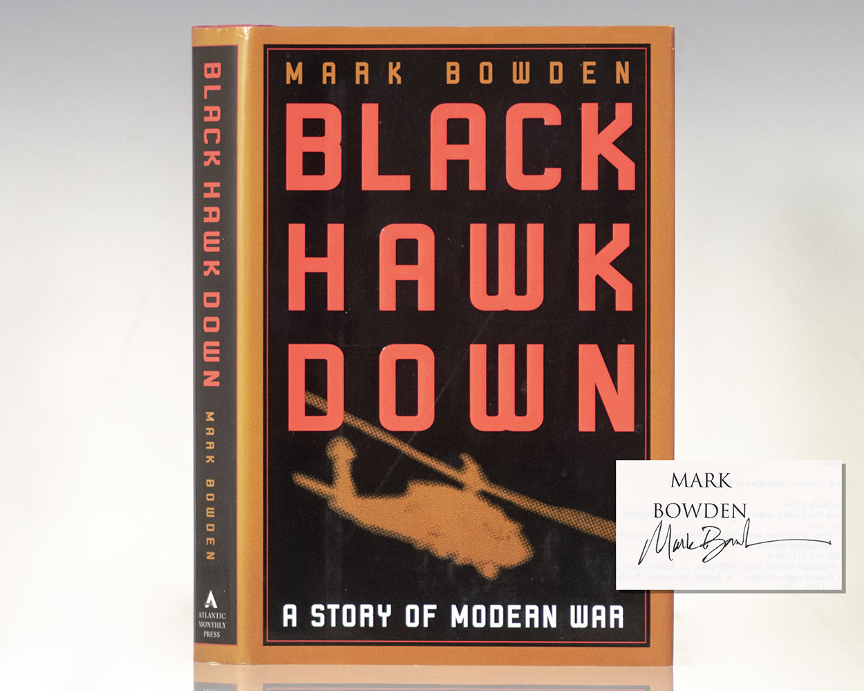 Black Hawk Down: A Story of Modern War. - Raptis Rare Books | Fine Rare and  Antiquarian First Edition Books for Sale