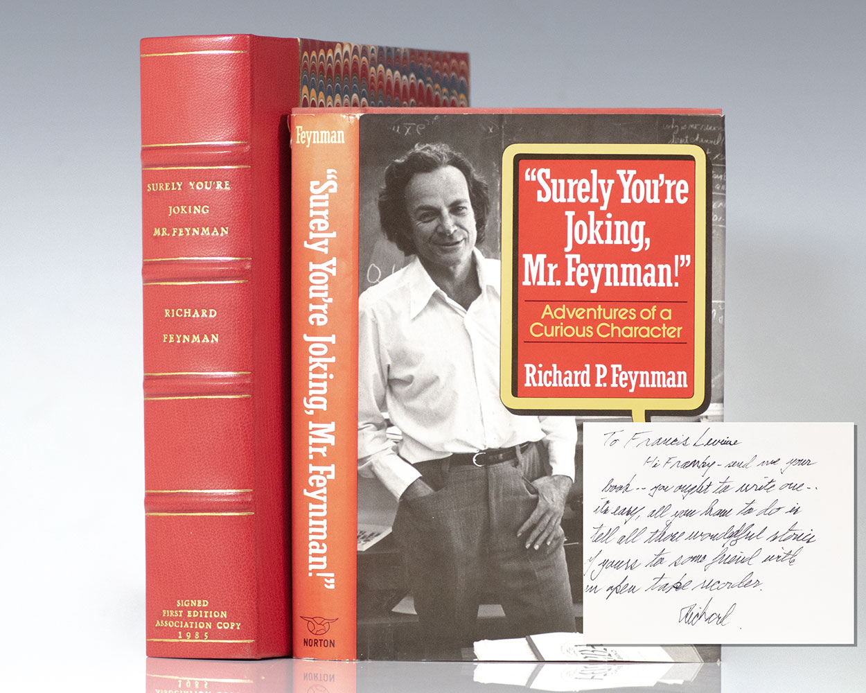 Surely You're Joking Mr. Feynman First Edition Signed Nobel Prize