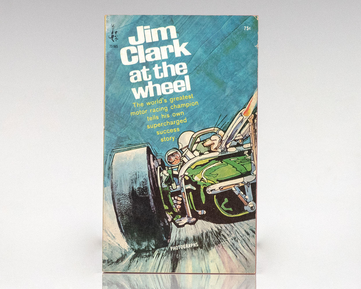 Jim Clark At The Wheel. - Raptis Rare Books | Fine Rare and