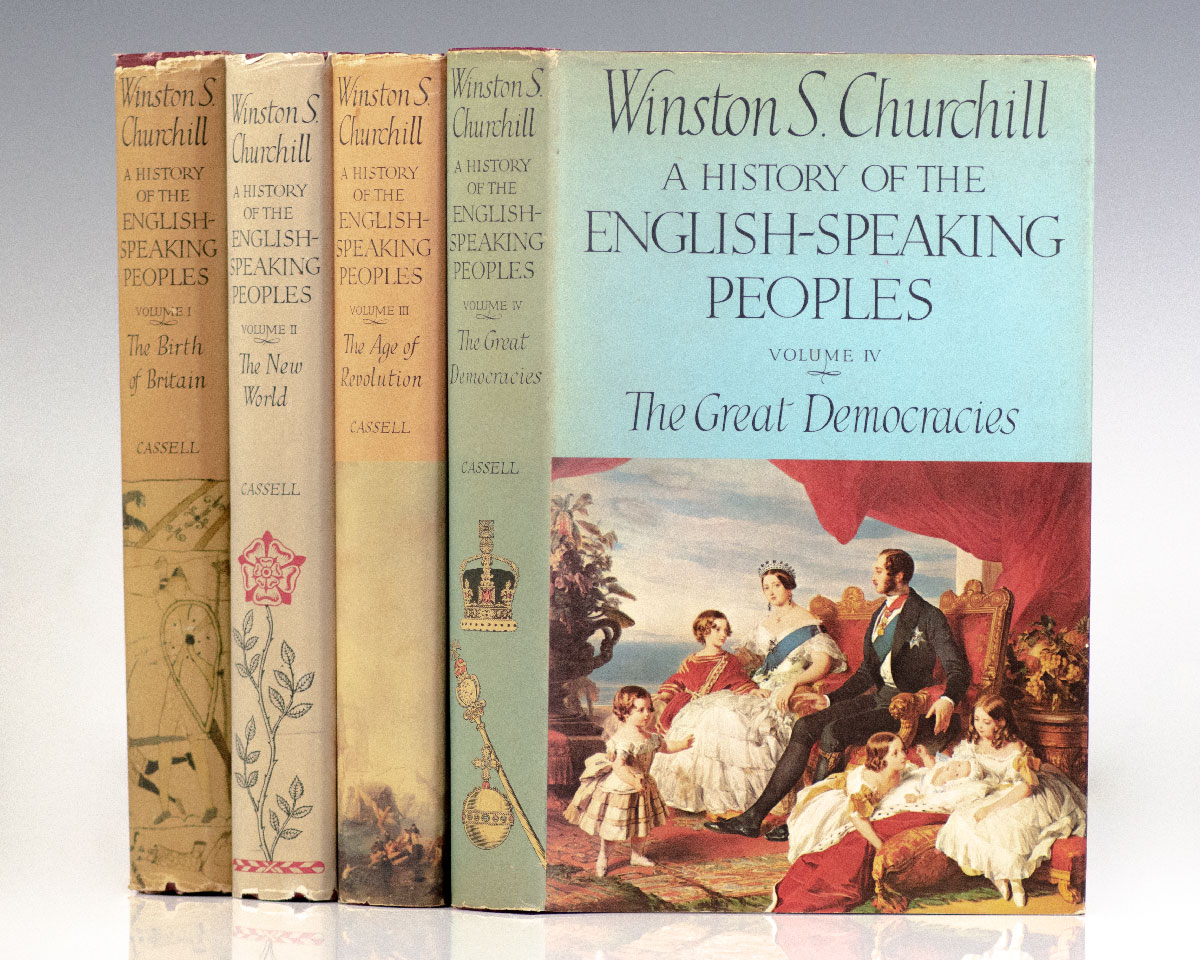 History Of The English Speaking Peoples Winston Churchill First Edition   RRB 142009 