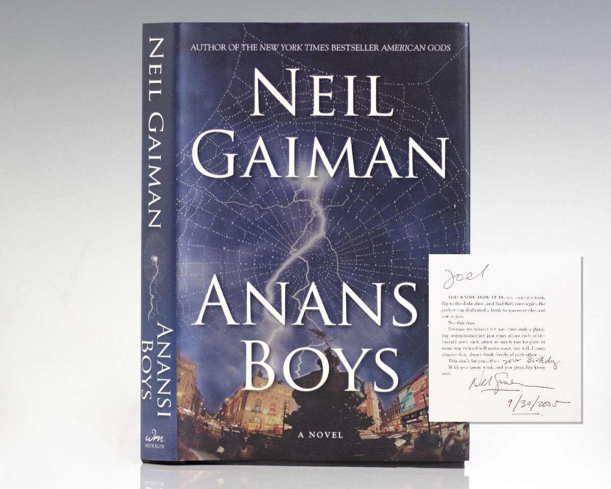 Anansi Boys. - Raptis Rare Books 