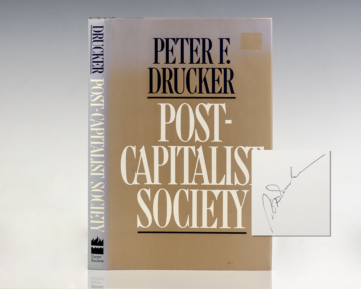 Post-Capitalist Society, Peter F. Drucker