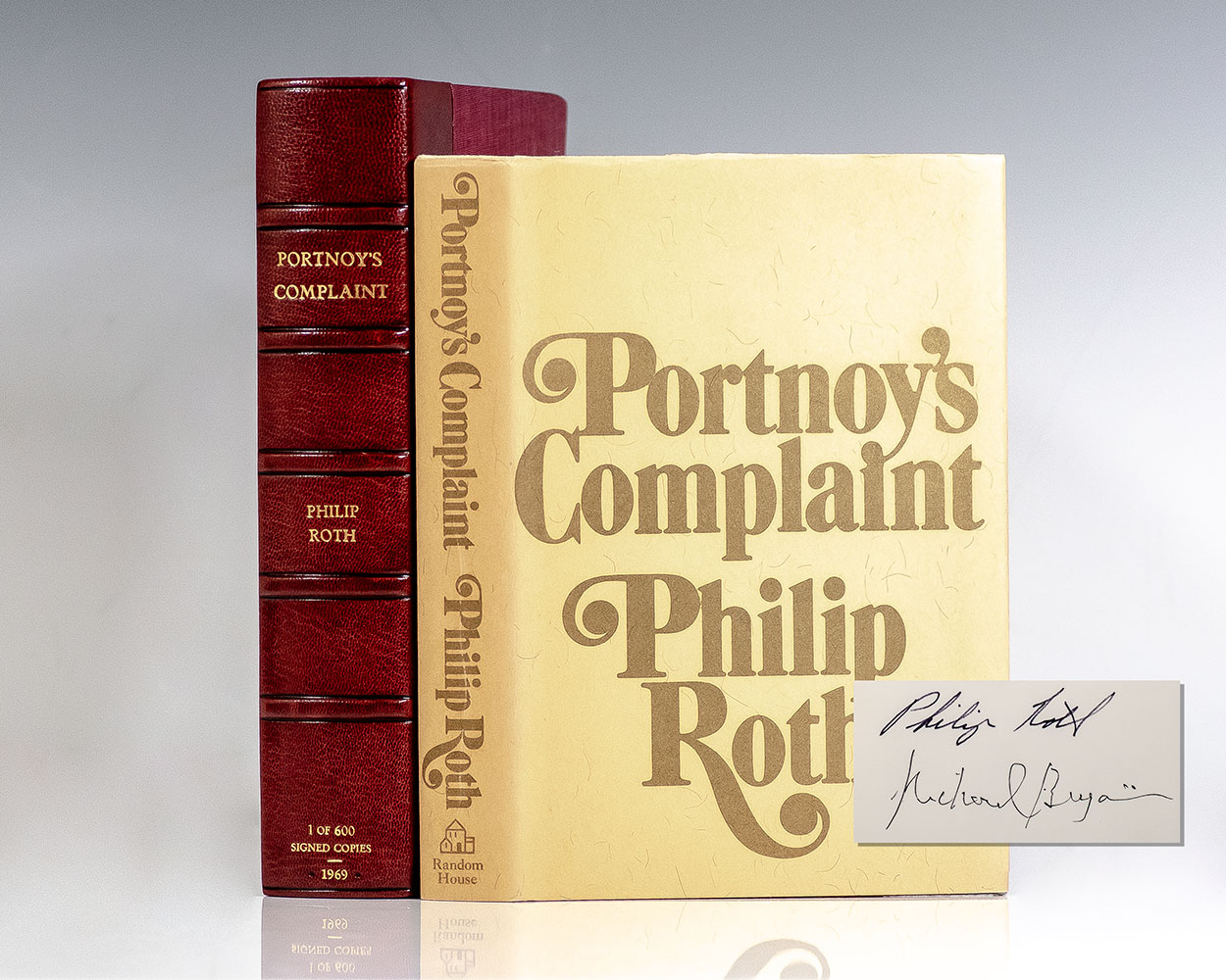 Portnoys Complaint Philip Roth First Edition Signed Limited Edition 