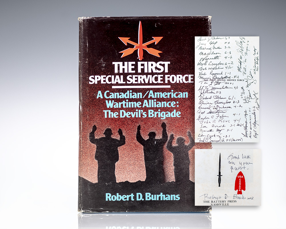 The First Special Service Force: A War History of The North Americans  1942-1944. - Raptis Rare Books | Fine Rare and Antiquarian First Edition  Books for Sale