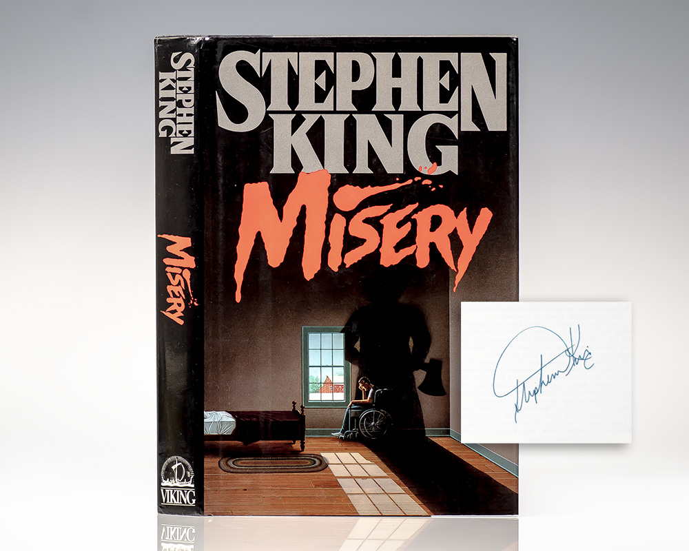 Misery Stephen King First Edition Signed