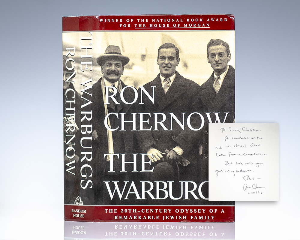 The Warburgs Ron Chernow First Edition Signed