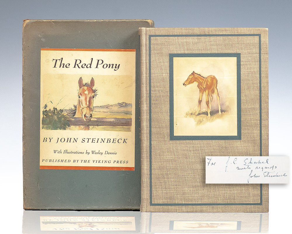 The Red Pony John Steinbeck First Edition