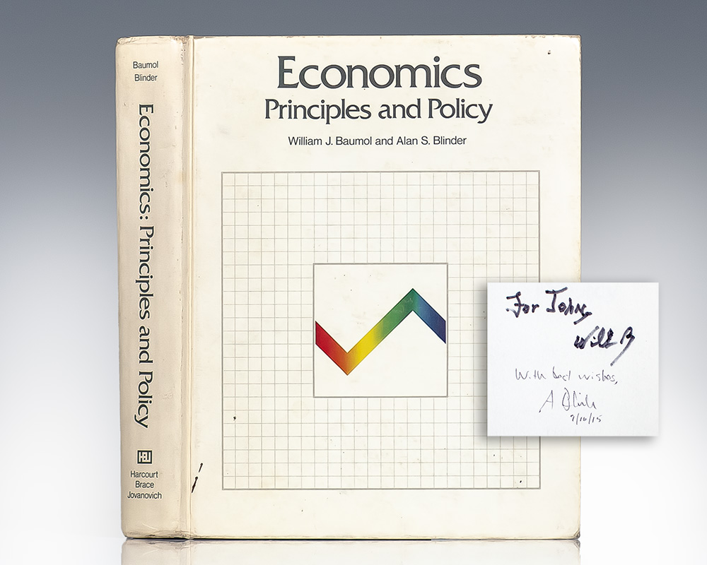 Economics: Principles and Policy. - Raptis Rare Books | Fine Rare and  Antiquarian First Edition Books for Sale