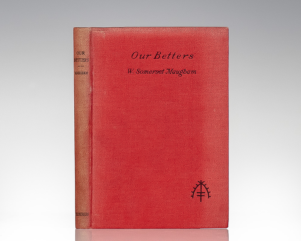 Our Betters. - Raptis Rare Books | Fine Rare and Antiquarian First ...