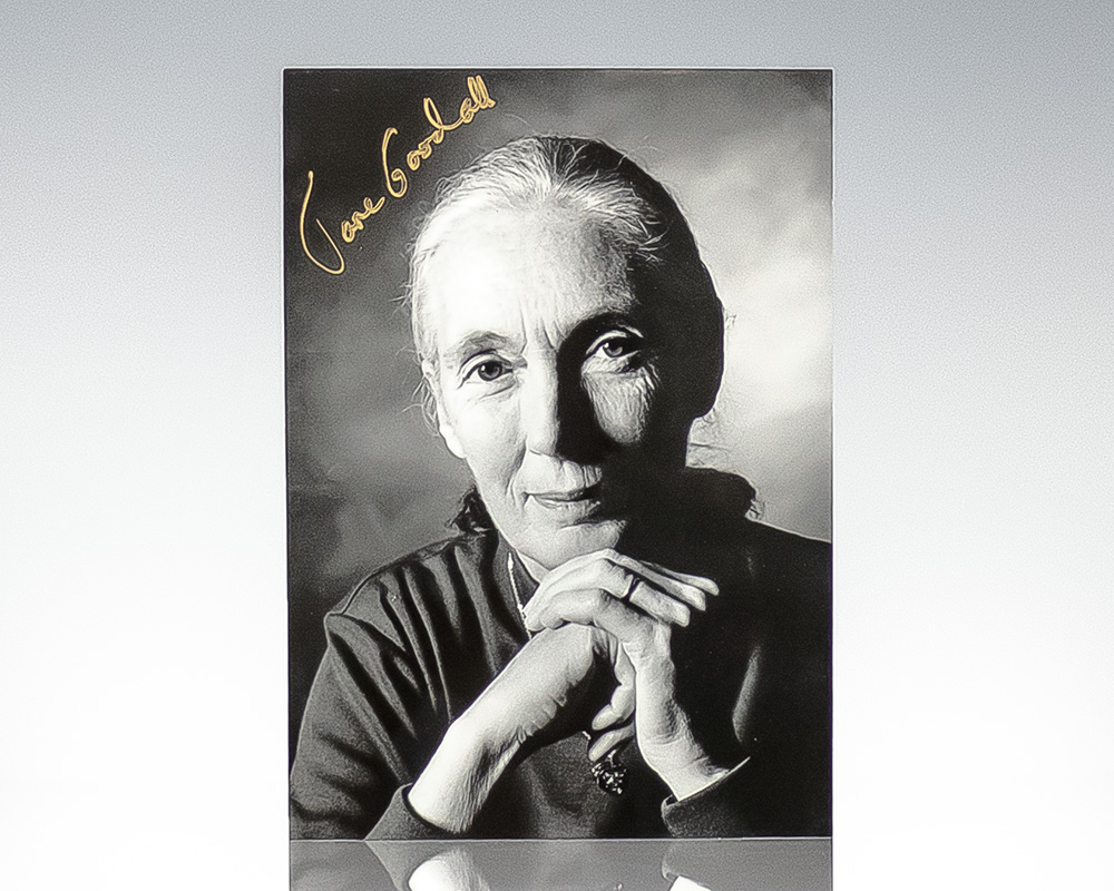 David Attenborough and Jane Goodall Signed Photograph