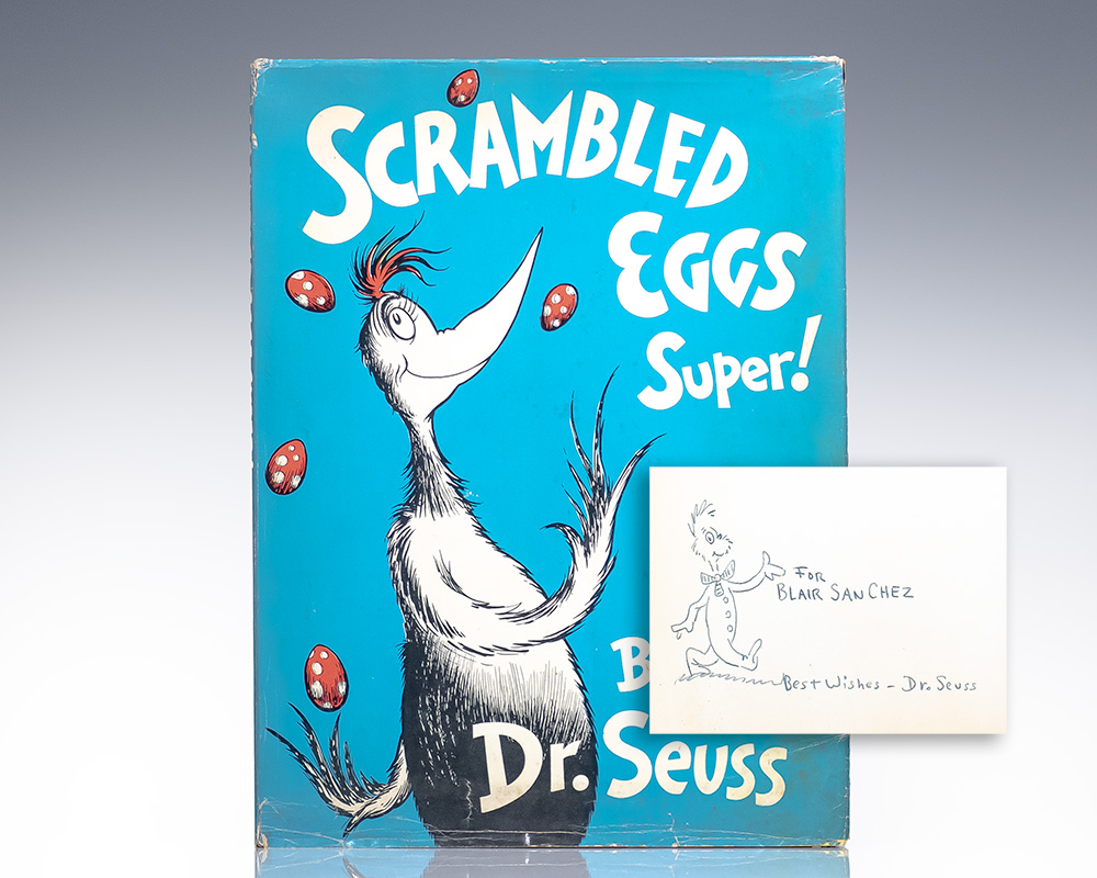 Dr Seuss Scrambled Eggs Super deals First Edition Poor Condition