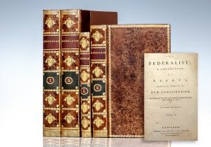 the-federalist-a-collection-of-essays-written-in-favour-of-the-new-constitution-as-agreed-upon-by-the-federal-convention-september-rare-books