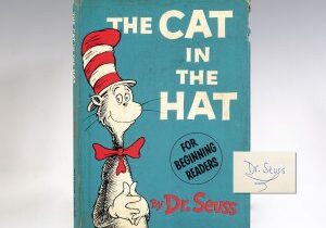 First edition of Cat In The Hat; Signed by Dr. Seuss